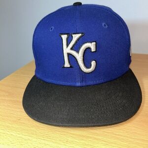 Kansas City Royals 2012 All Star Game New Era 59FIFTY Fitted Blue Hat Size 7 1/8